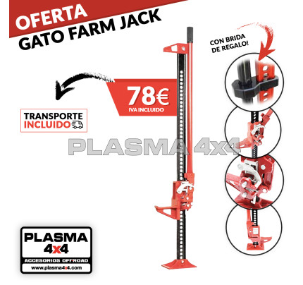 GATO FARM JACK 120cm 48" CON TRANSPORTE GRATIS*